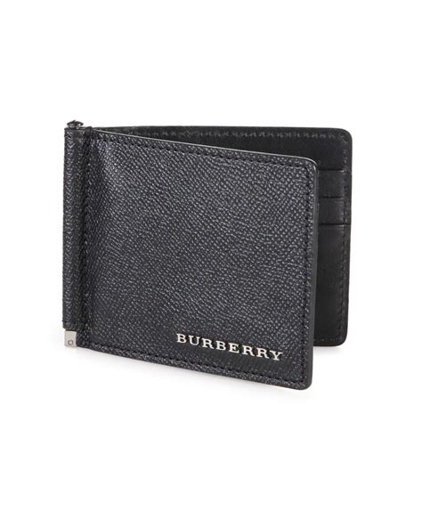 burberry wallet clip mens|burberry men's wallet money clip.